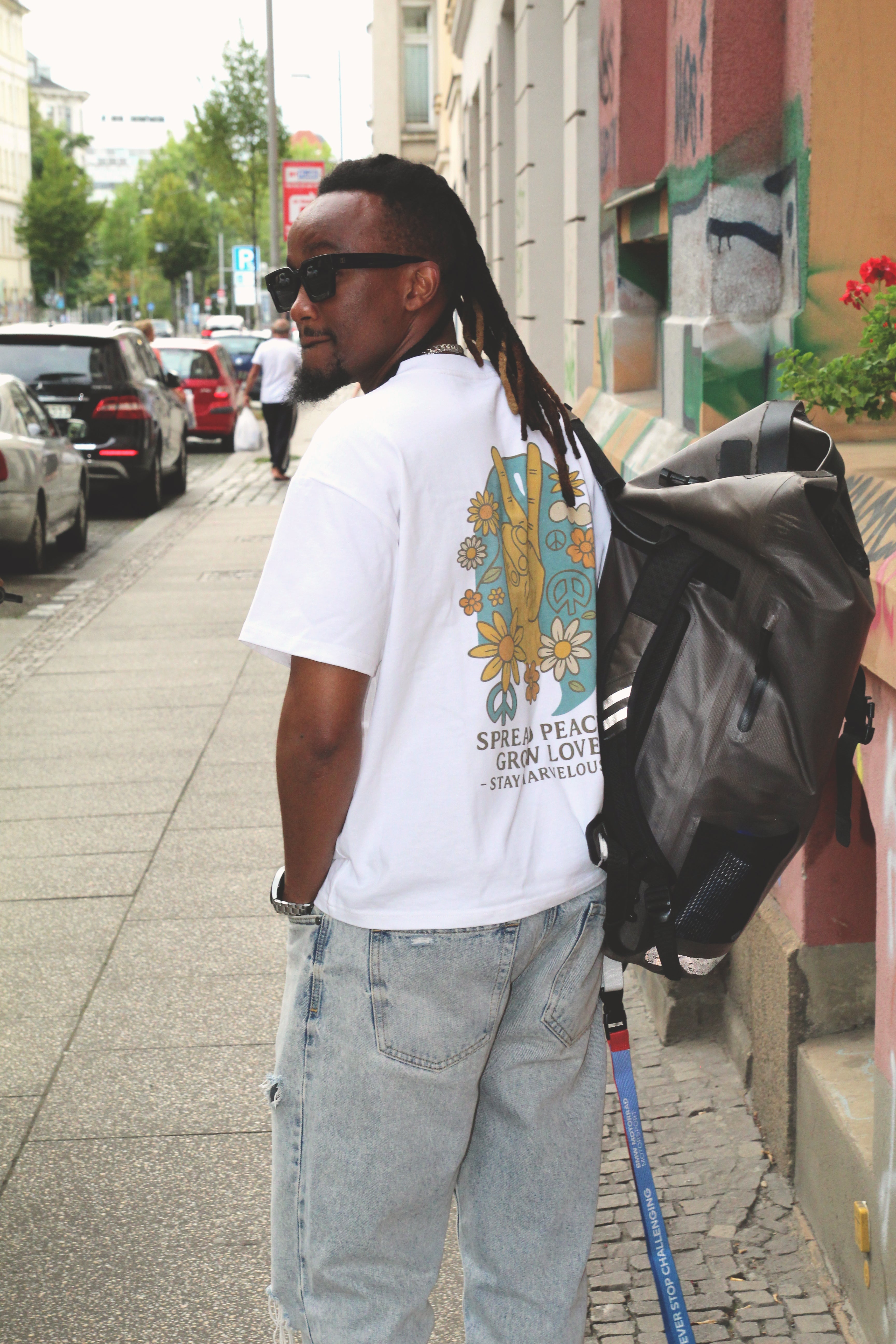 White Unisex 100% organic Cotton T-shirt