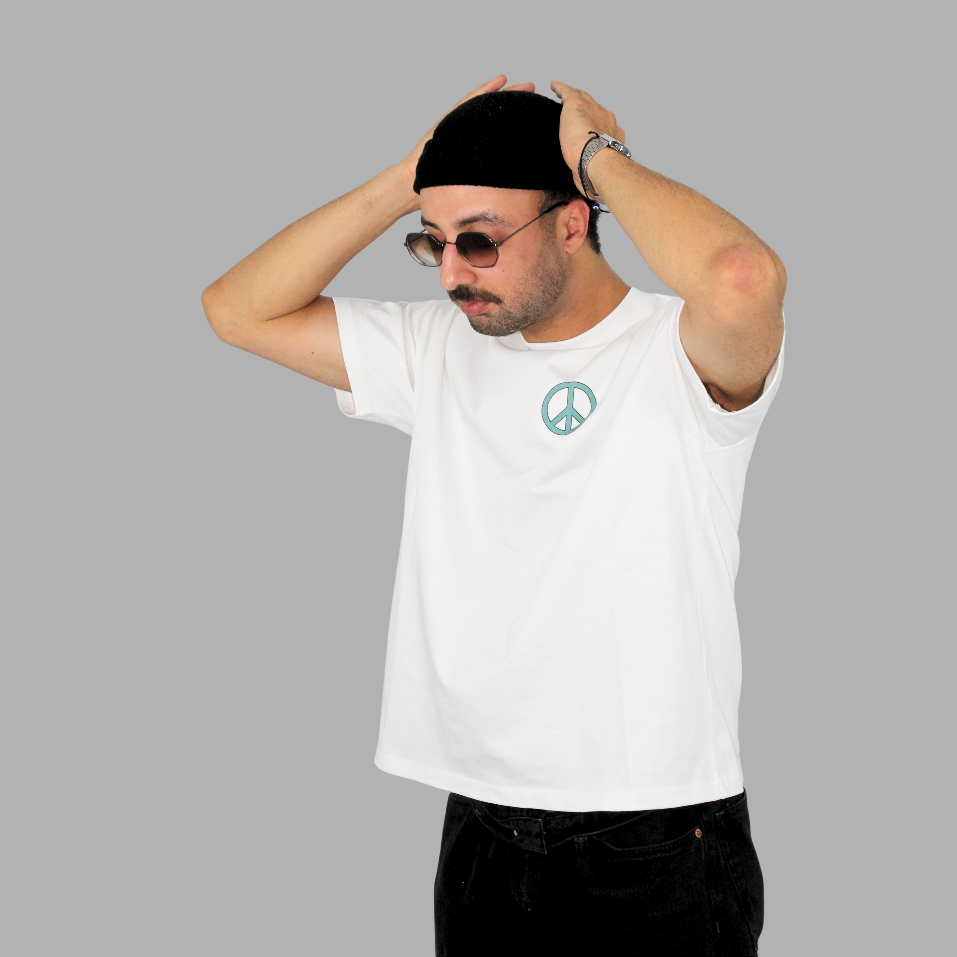 White Unisex 100% organic Cotton T-shirt